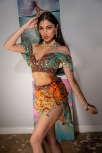 rainbow jungle fairy set