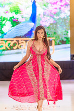 Load image into Gallery viewer, Golden Fuscia Magic Dress
