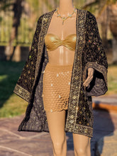 Load image into Gallery viewer, Golden Obsidian Kimono
