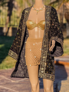 Golden Obsidian Kimono
