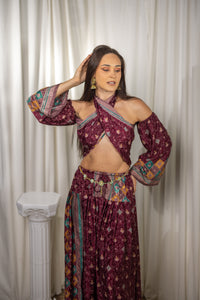 Bohemian Plum Goddess Set