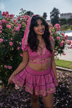 Load image into Gallery viewer, Bohemian Aurora Mini Skirt Set
