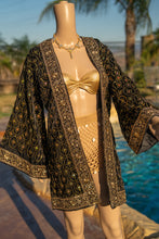 Load image into Gallery viewer, Golden Obsidian Kimono
