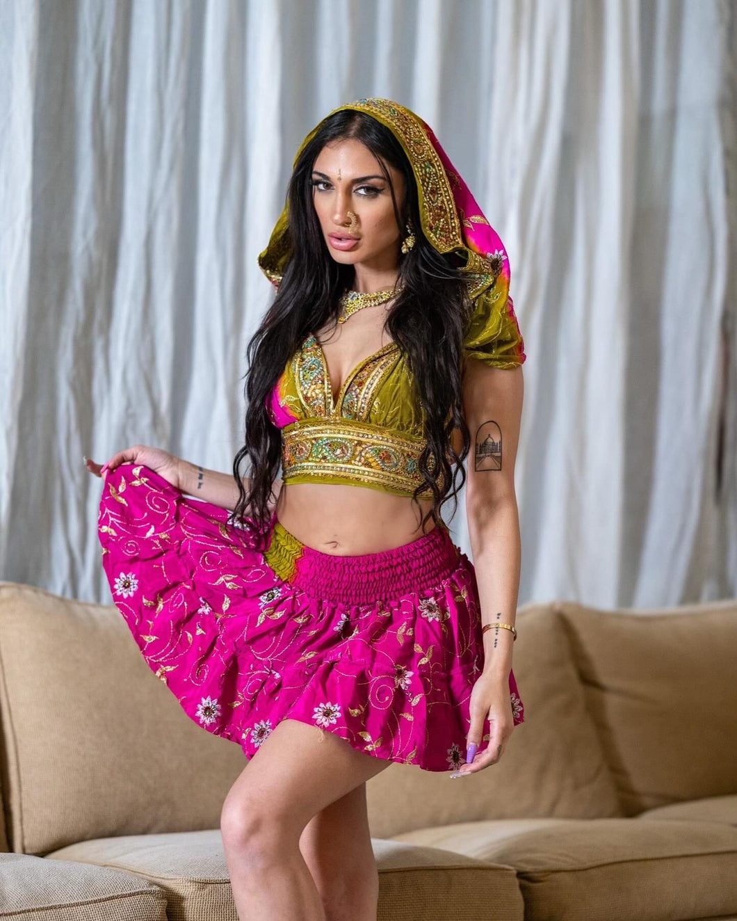 Fairy Princess Micro Mini Skirt Set