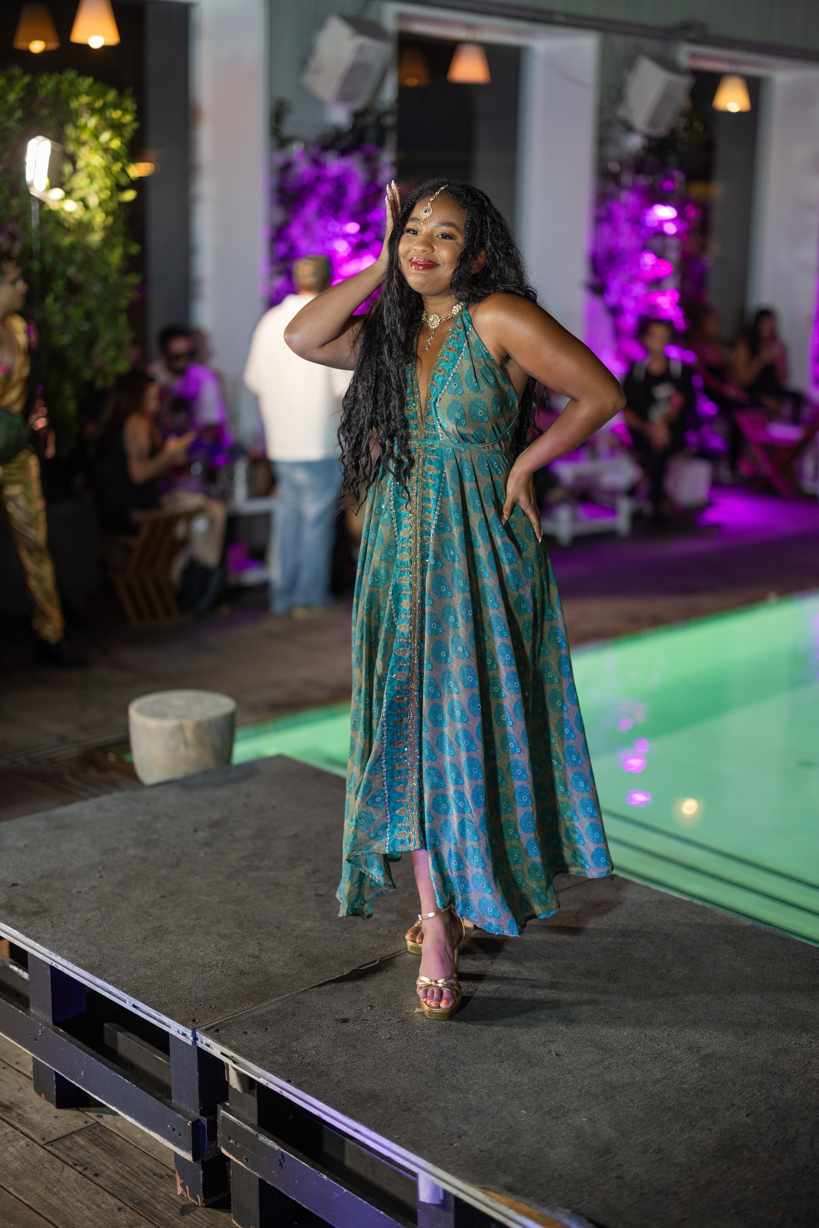 Bohemian Turquoise Magic Dress