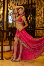 Load image into Gallery viewer, Pink Rose Bollywood Set
