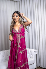 Load image into Gallery viewer, Violet Jewel Magic Dress
