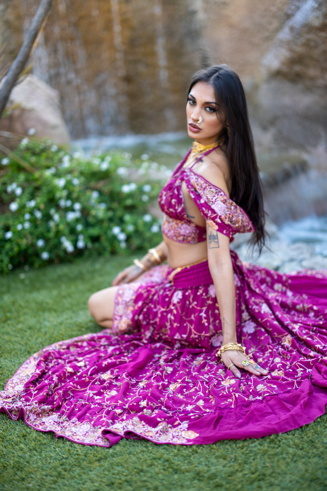 Violet Bohemia Bollywood Set