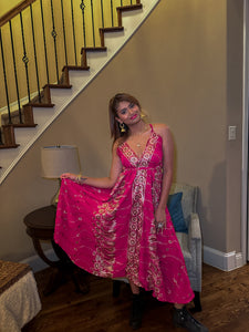 Pink Lotus Magic Dress