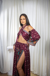 Bohemian Plum Goddess Set