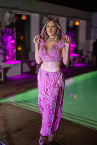Pink Roses Jasmine Set