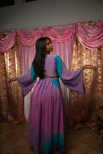 Load image into Gallery viewer, Lavender Dreams Anarkali Kimono Dress
