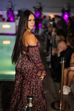 Load image into Gallery viewer, Midnight Paisley Sharara Pants Set
