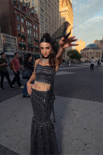 Black Diamonds Mermaid Set