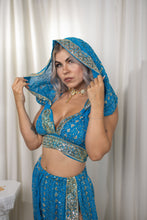 Load image into Gallery viewer, Sapphire Moon jasmine set
