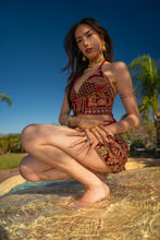 Load image into Gallery viewer, Royaj Rani Wrap skirt Set
