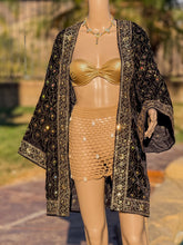 Load image into Gallery viewer, Golden Obsidian Kimono
