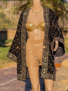 Golden Obsidian Kimono