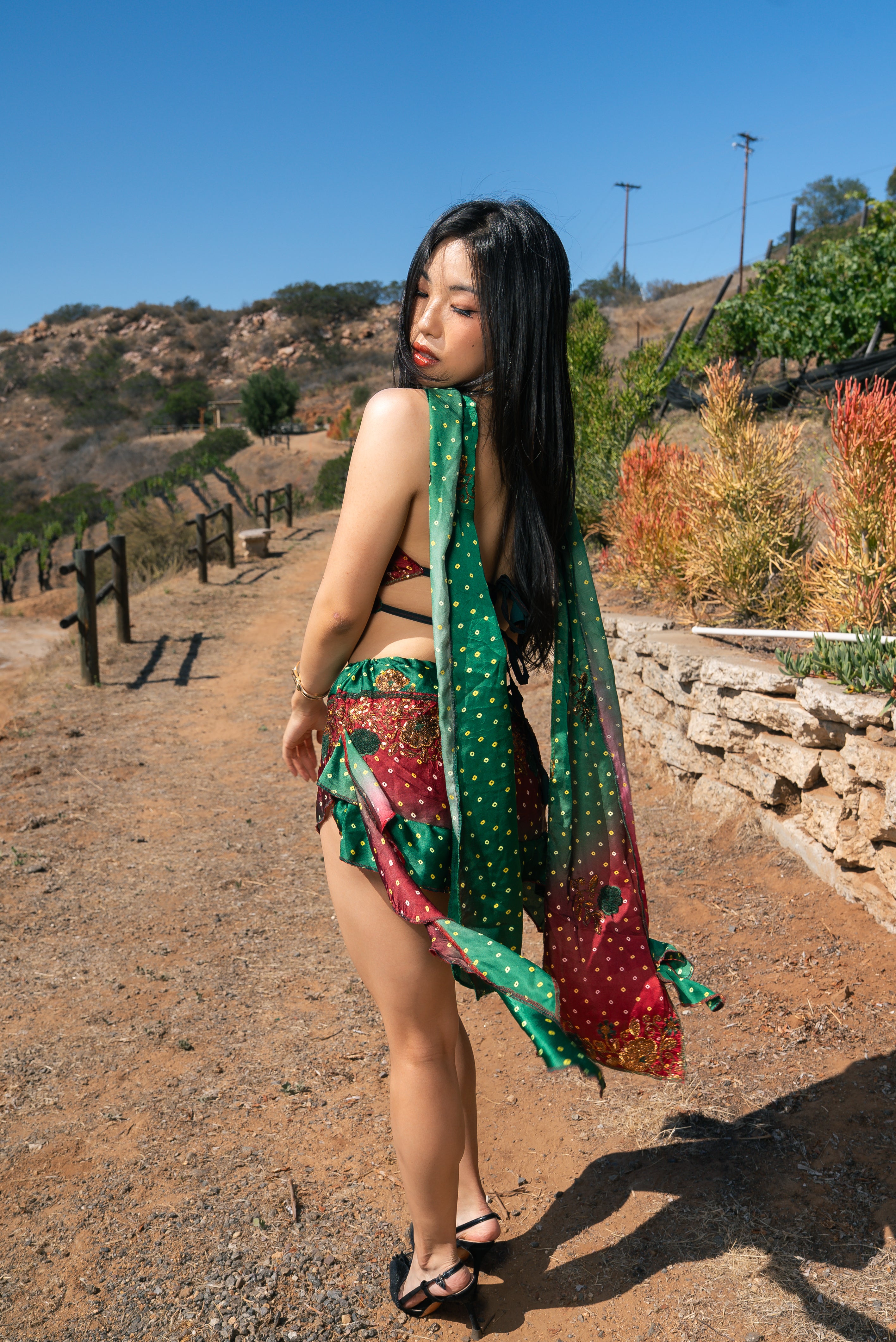 Royal Rose Dream Mini Skirt Set