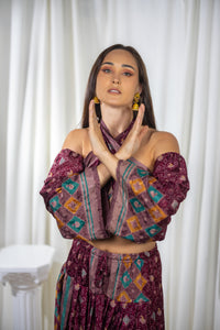 Bohemian Plum Goddess Set