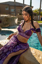 Load image into Gallery viewer, Purple bloom Jasmine set

