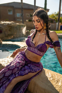 Purple bloom Jasmine set