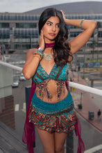 Load image into Gallery viewer, Venus Rising Shakti Mini Skirt Set
