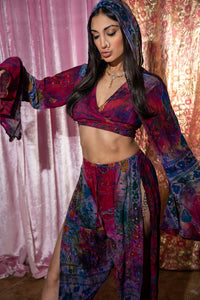 Bohemian rainbow Jasmine set