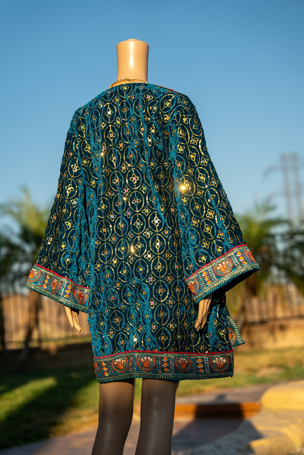 Turquoise Excellence Kimono