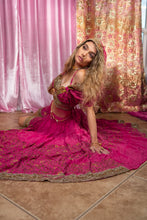 Load image into Gallery viewer, Pink Lotus Bollywood Set
