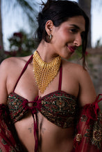 Load image into Gallery viewer, Rani lotus mini skirt set
