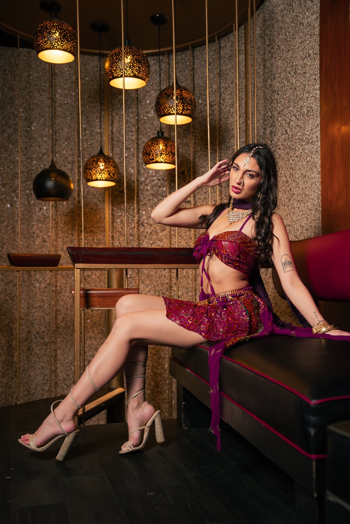 Magenta Royal Butterfly Set