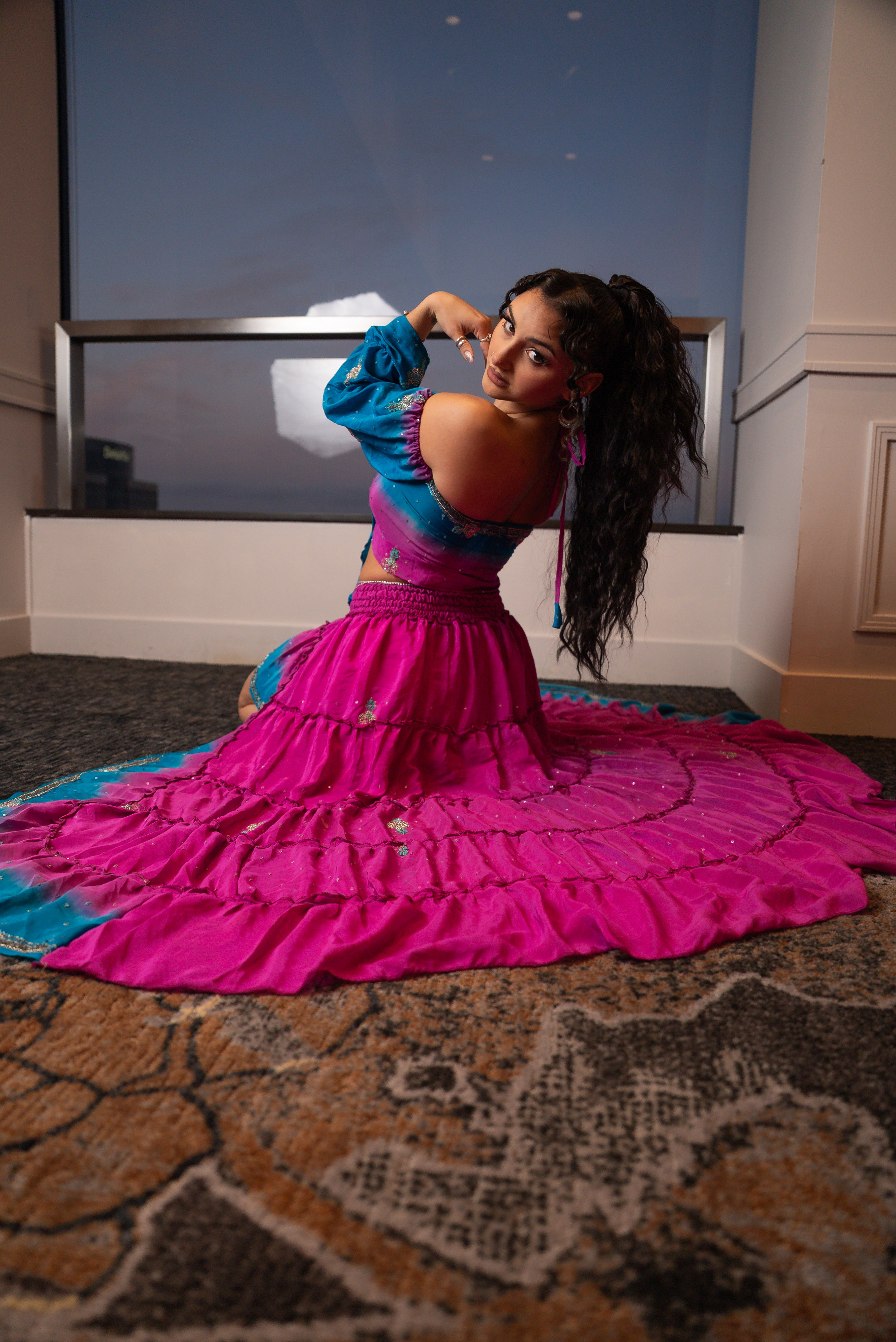 Mermaid Princess Bollywood Set
