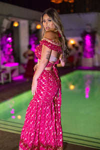 Amber Rose Sharara Pants Set