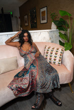 Load image into Gallery viewer, Bohemian Peacock Magic Dress
