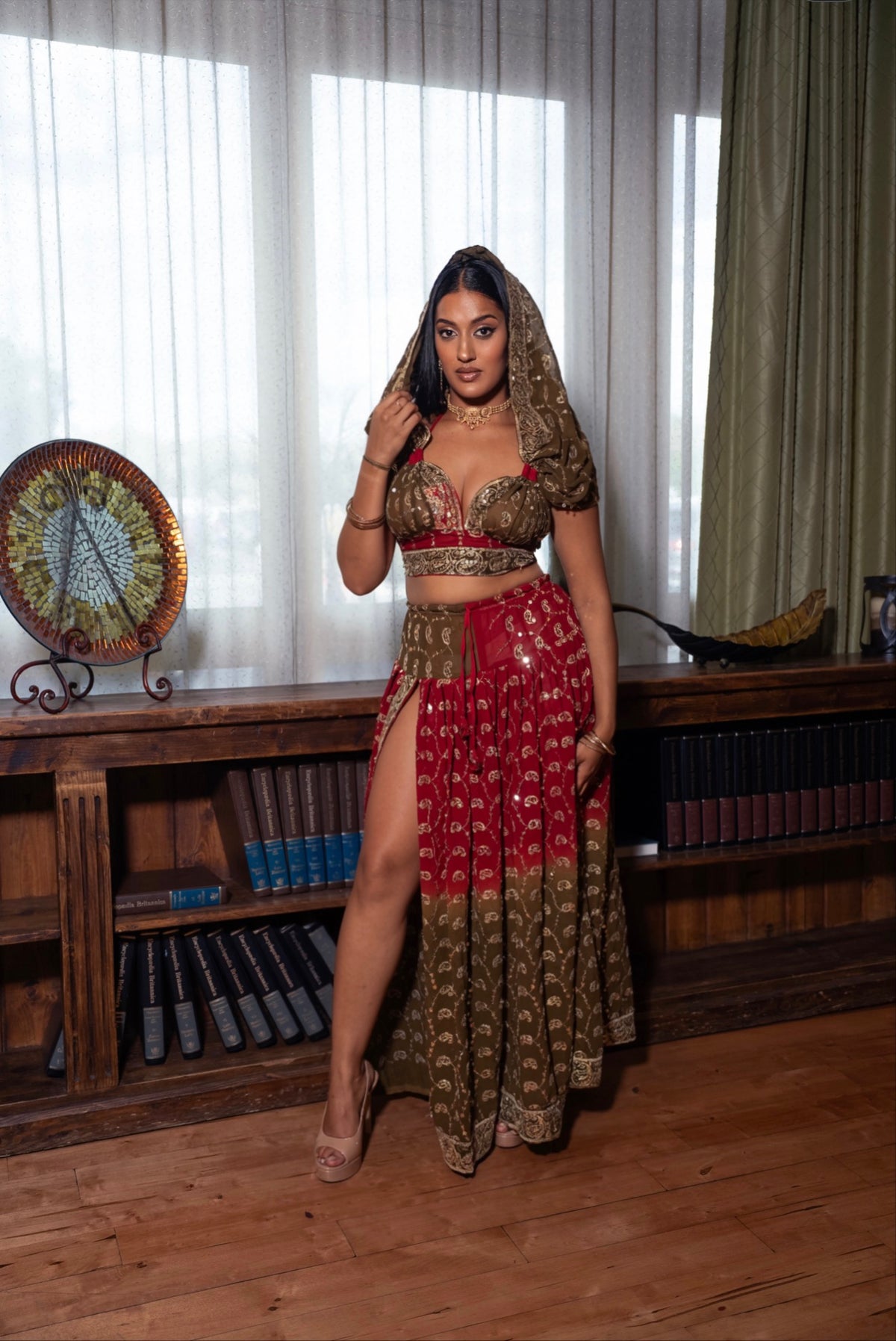 Royal Olive Goddess Set
