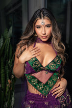 Load image into Gallery viewer, amethyst royal jalpari set
