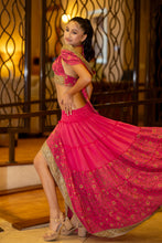 Load image into Gallery viewer, Pink Rose Bollywood Set

