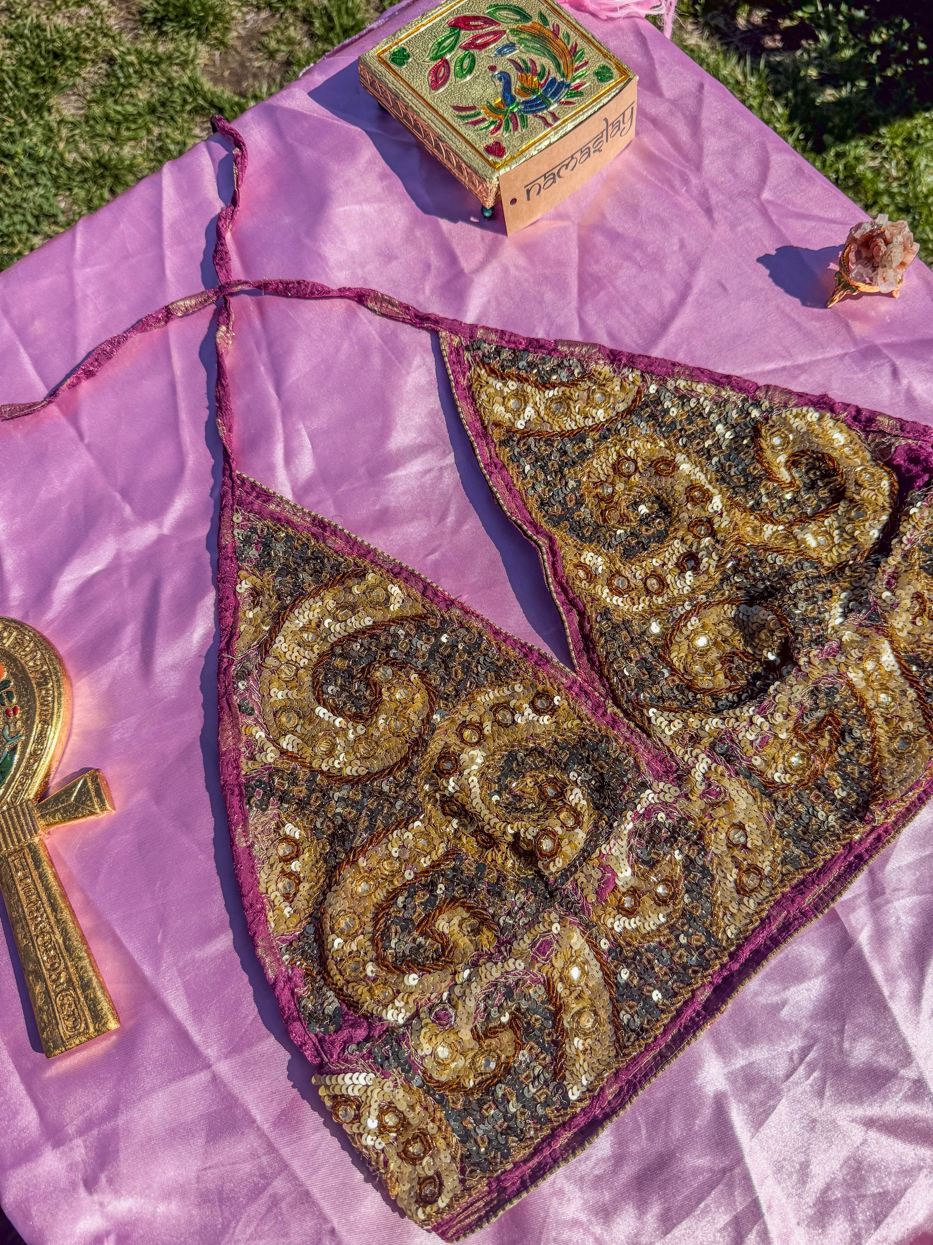 Golden Alchemy Halter top