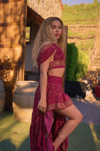 Load image into Gallery viewer, Bohemian Lotus Bollywood Set

