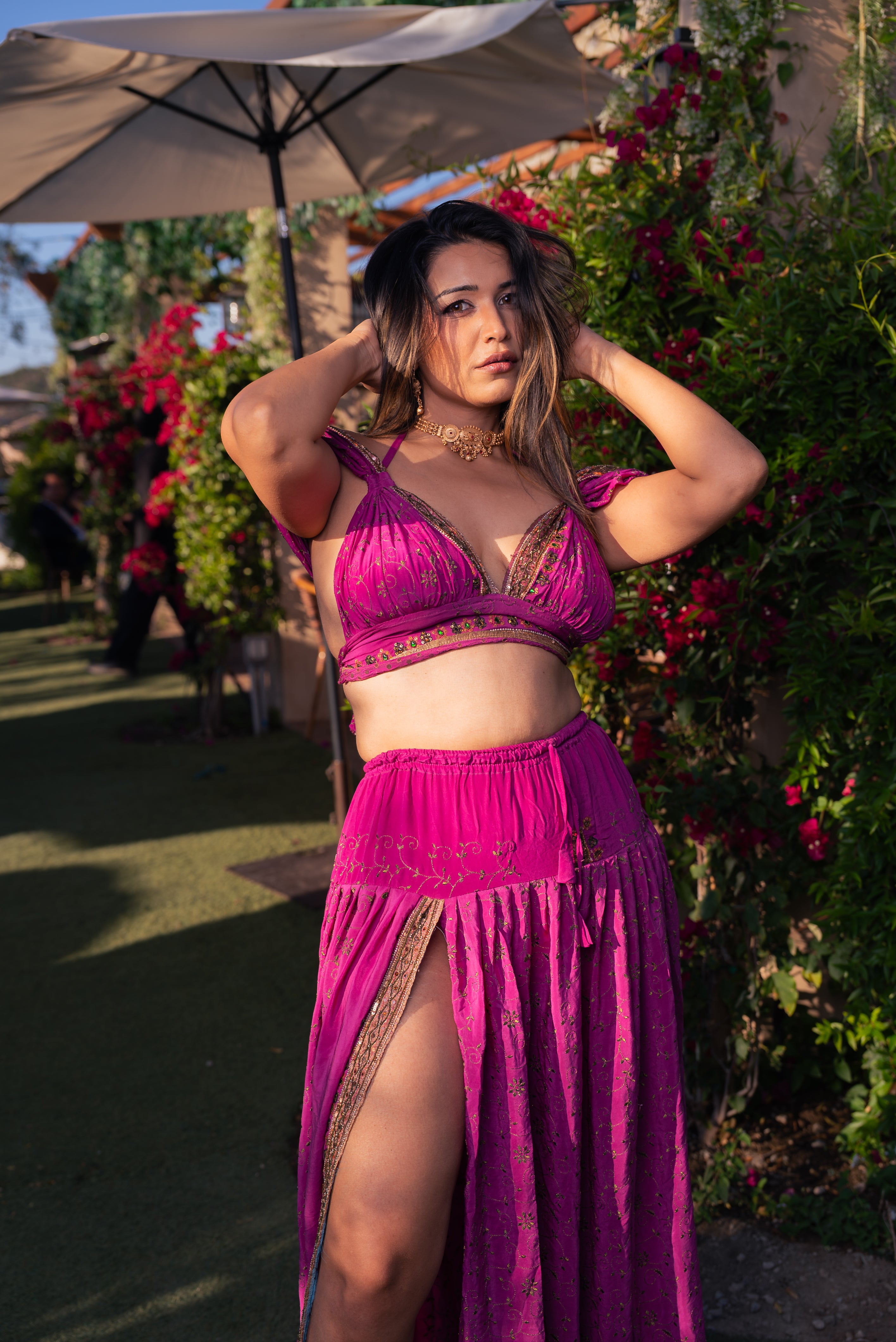 Violet Frequency Goddess Set
