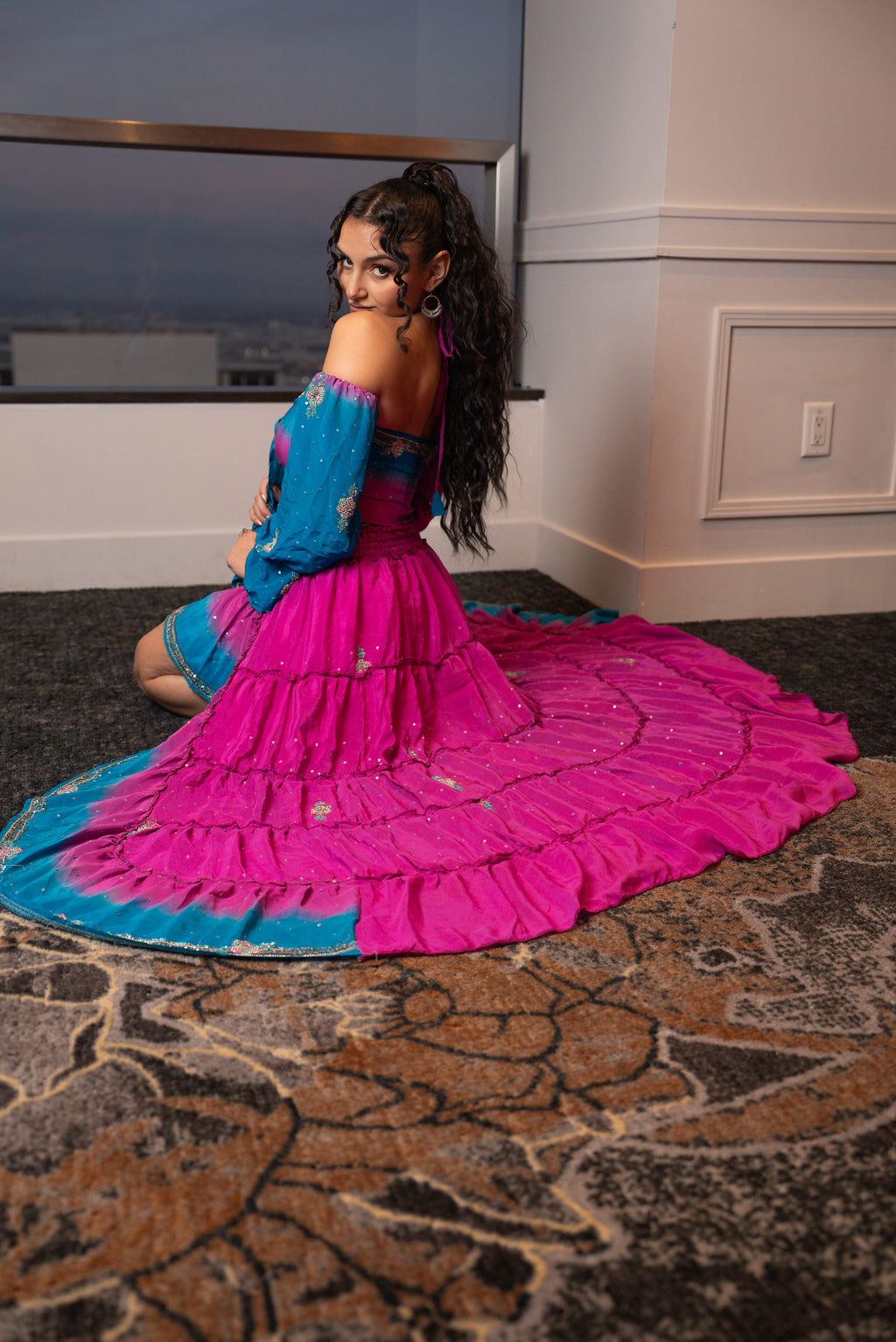 Mermaid Princess Bollywood Set