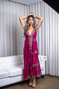 Violet Jewel Magic Dress