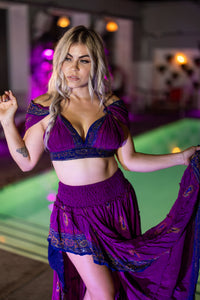 Purple Moonlight Bollywood Set