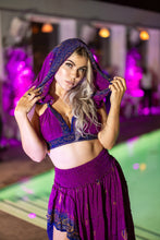Load image into Gallery viewer, Purple Moonlight Bollywood Set
