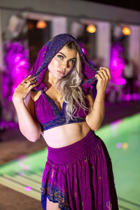 Purple Moonlight Bollywood Set