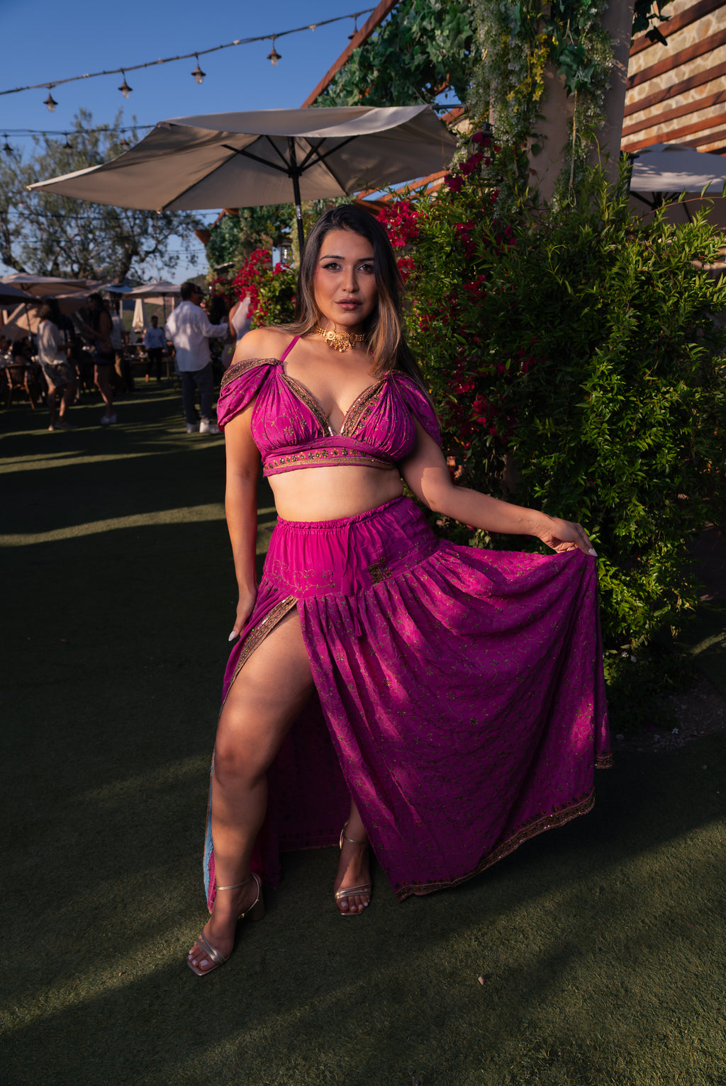 Violet Frequency Goddess Set