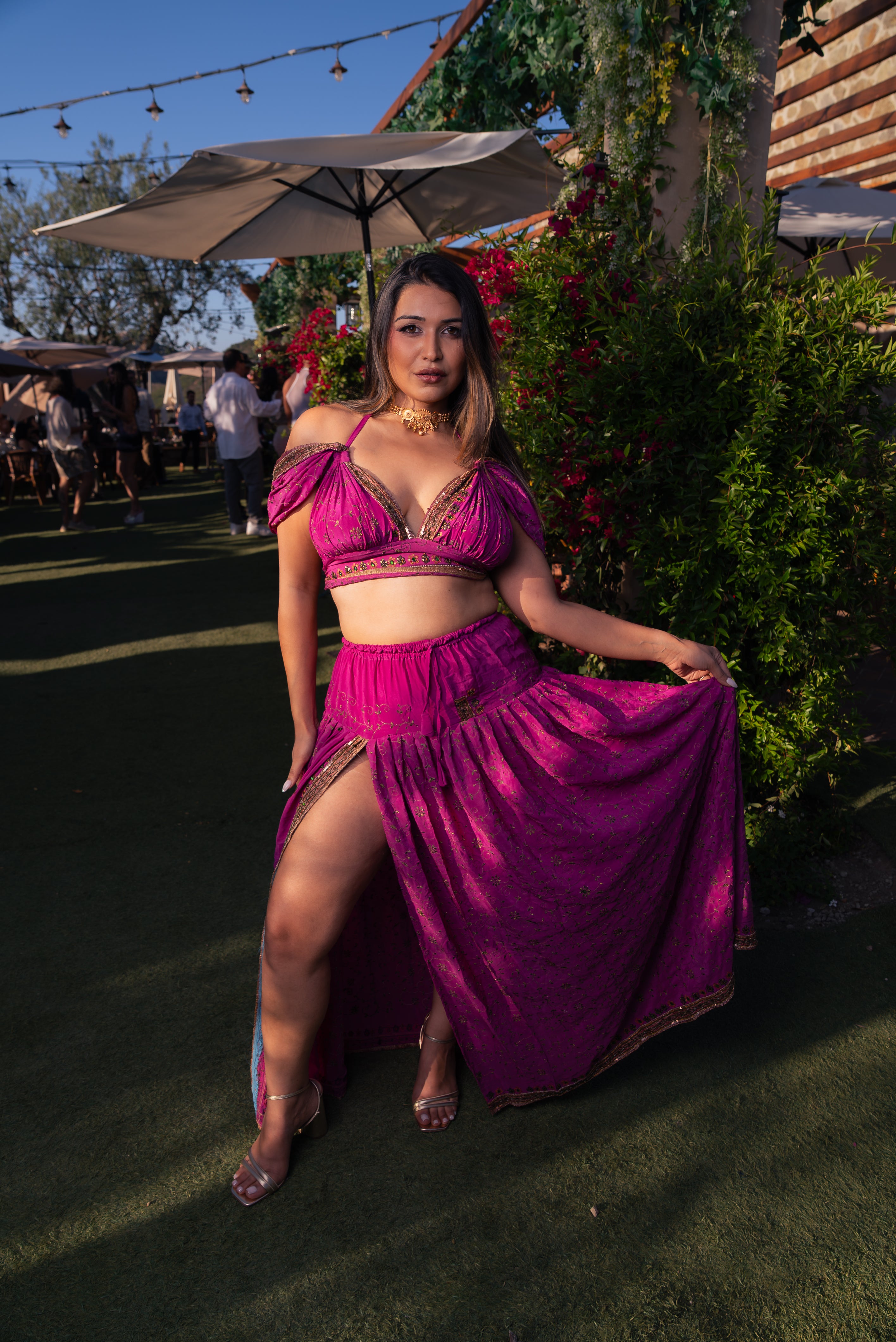 Violet Frequency Goddess Set