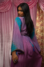 Load image into Gallery viewer, Lavender Dreams Anarkali Kimono Dress
