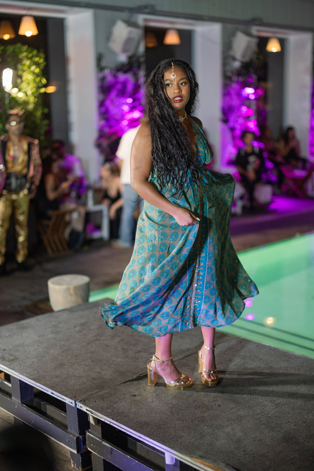 Bohemian Turquoise Magic Dress